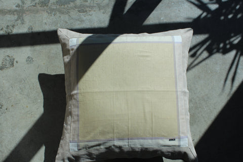 19. Christian Dior, Linen Pillow Cover, Repurposed Antique Pocket Square 1990