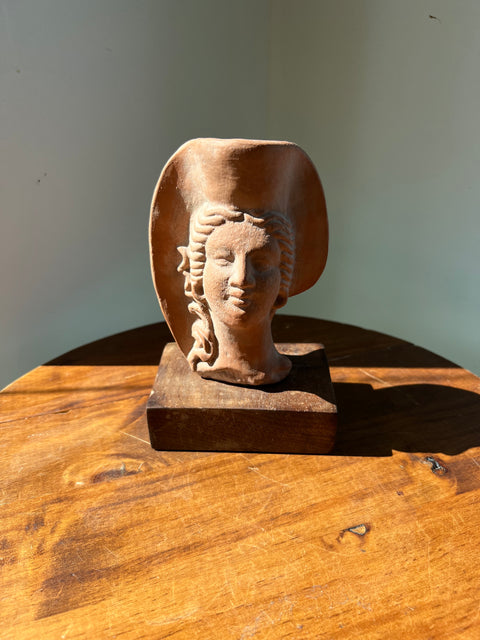 Bella Donna, Terracotta Statue, Italy 1920