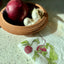 Garden Medley, Hand Painted Cotton Dish Towel, Lisa Angelini Studio