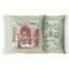 Set of 2, California Missions, Linen Pillow Cover, Repurposed Antique Pocket Square 1940